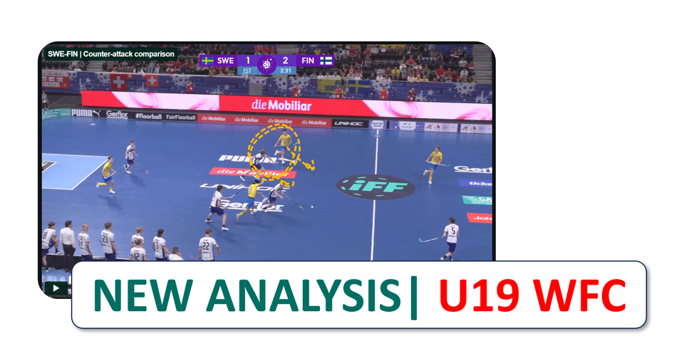 Comparison of counter-attacks | Sweden-Finland U19 WFC 2025