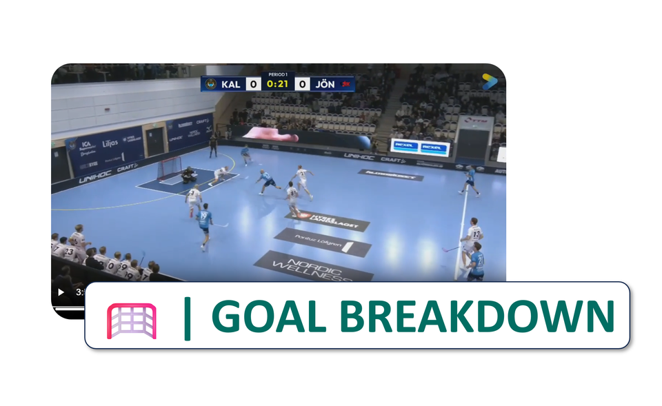 🥅The art of making a defense dizzy | Goal breakdown