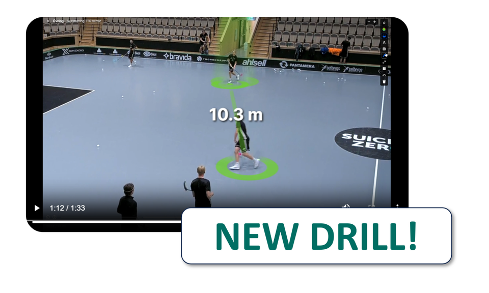 Making a good warm-up drill great, by adding decision making