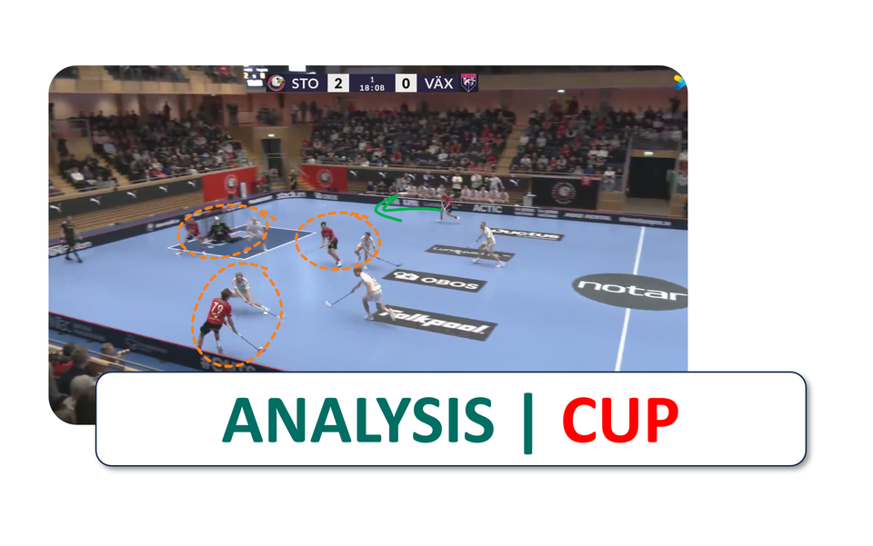 What went wrong for Växjö in a surprisingly lopsided final?